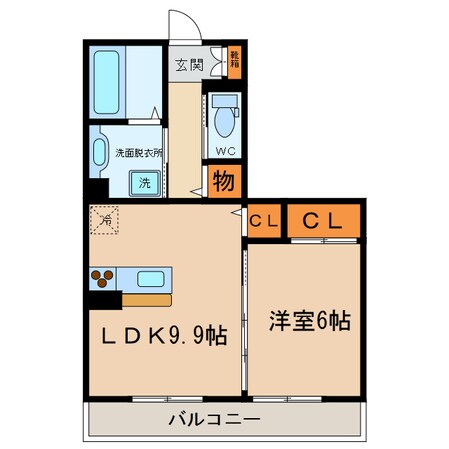 マノワール（勝川町９）の物件間取画像